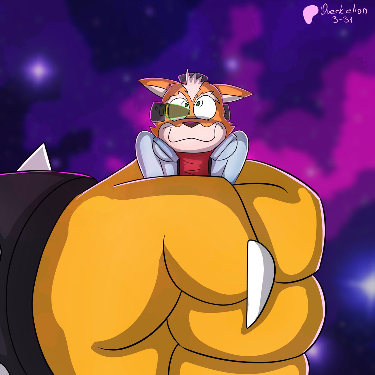 Overkelion's tweet photo. P-treon pic from last month (link in my profile)
One of the things I wanted to see in the movie :'( https://t.co/eIf6VadCg1
