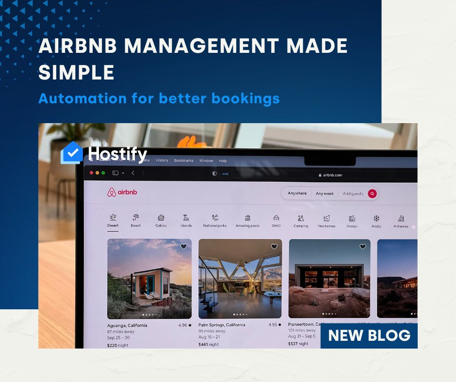 Hostifycom's tweet photo. 📊 82% of Airbnb guests report being satisfied with their stay.

Want more bookings?

Learn how PMS tools help improve visibility, pricing, and guest experience 👇

https://t.co/iXHNwhQ2E1

#Hostify #AirbnbHosts #STR #PMS #PropTech #HospitalityTech #RevenueManagement https://t.co/VDBJQxRmXE