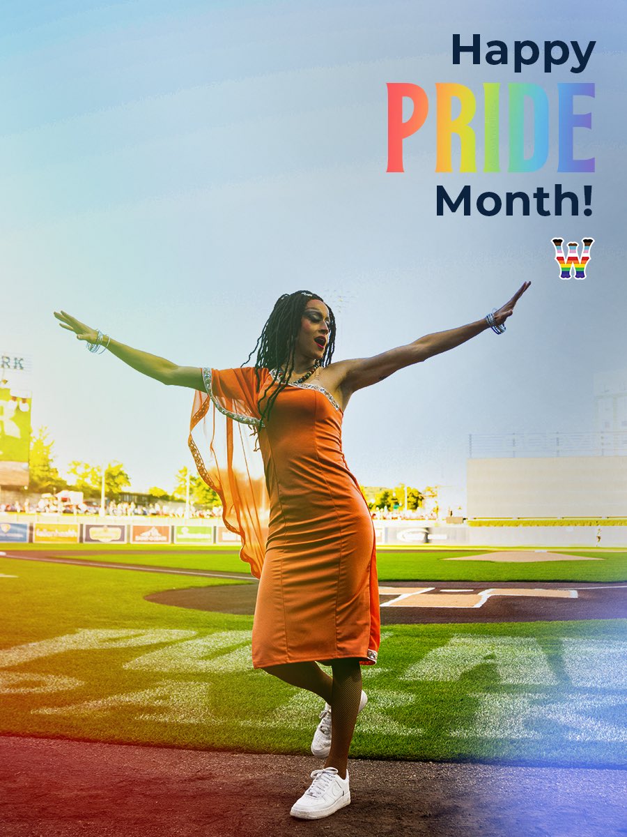 WooSox's tweet photo. Happy Pride Month! 🏳️‍🌈 https://t.co/8ItBFkOybo