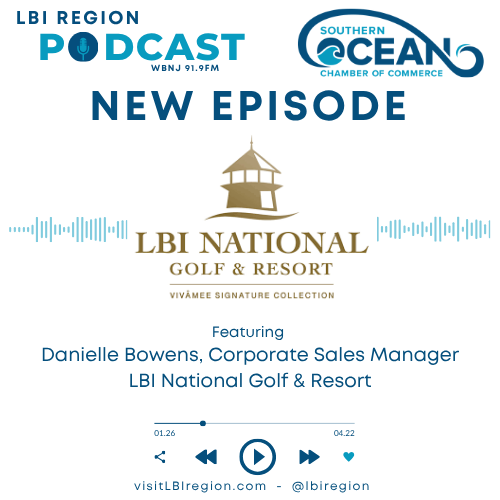 LBIregion's tweet photo. New episode for the LBI Region Report Podcast! 

On the latest LBI Region Report Podcast, we welcomed Danielle Bowens, Corporate Sales Manager from LBI National Golf &amp; Resort to discuss the upcoming World Cup Watch Party Weekend on June 13-14. https://t.co/hh9NTkgGLQ https://t.co/Lwgzww7FE5