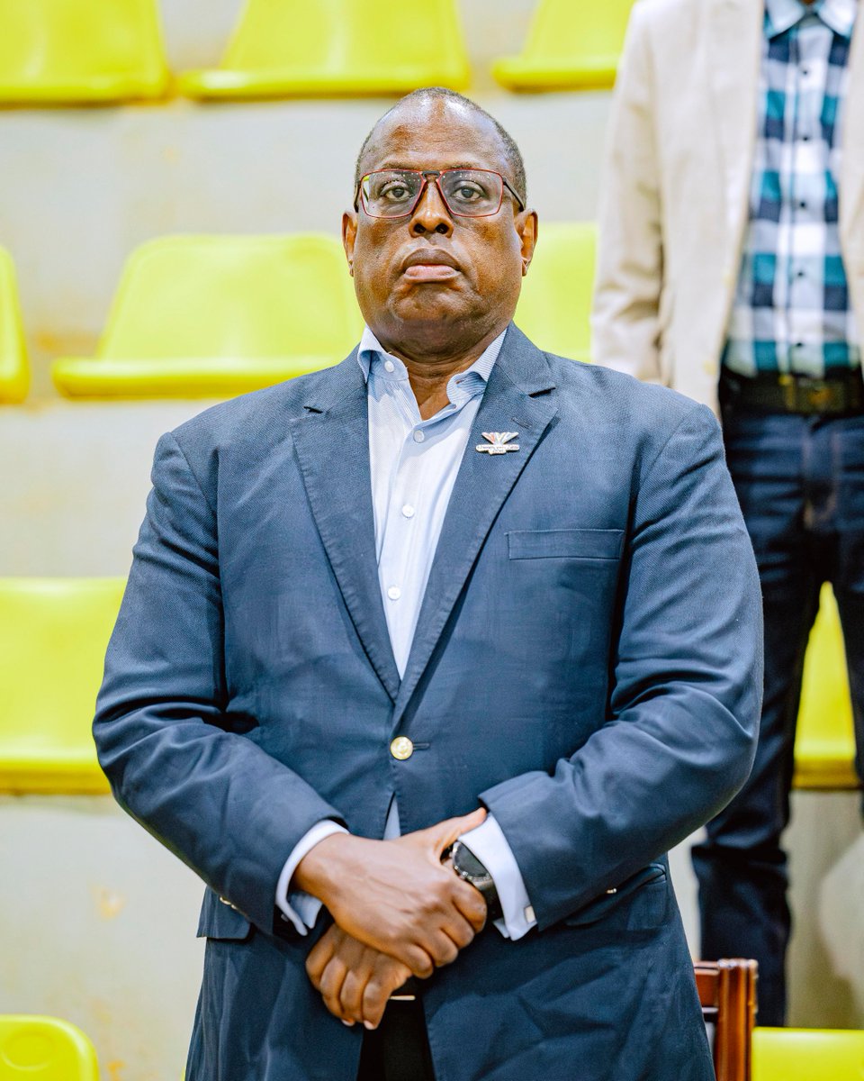 Zone5volleyball's tweet photo. The Don himself.
President of Uganda Olympic Committee and Commonwealth Sport, Dr. Donald Rukare.
@CAVBPressAfrican Nations Championship.
Kampala Uganda.
#NationsChampionship26
#Zone5Volleyball
#Kampala2026
#LA2028 #Olympics https://t.co/JdEFhFhm6o
