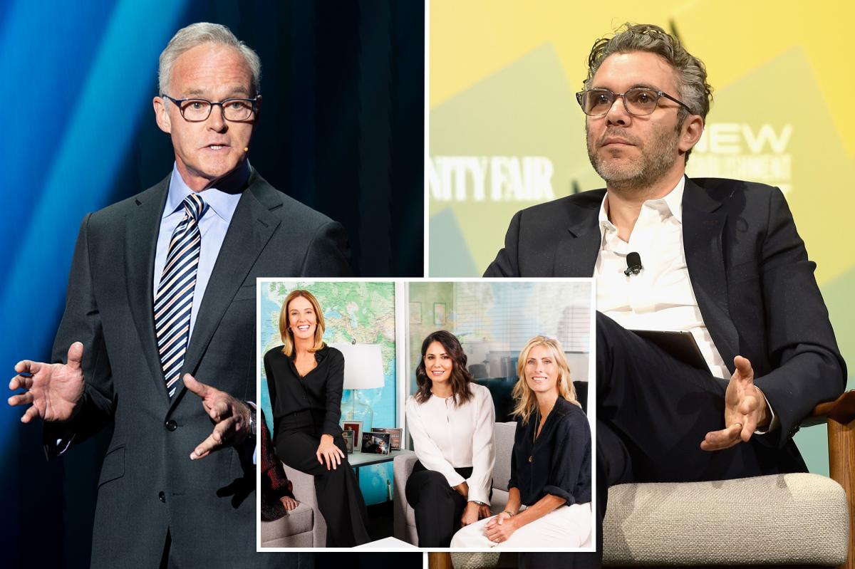 nypost's tweet photo. New '60 Minutes' boss Nick Bilton storms out of staff meeting after explosive clash with Scott Pelley: 'Enjoy the bagels' https://t.co/vFSbYmgEa8 https://t.co/B79eLRrAfP