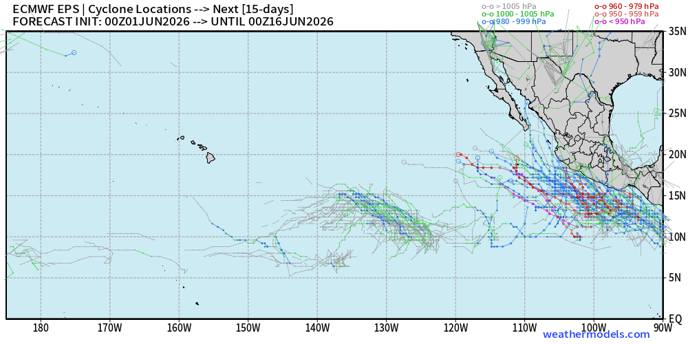 PC_WeatherBoy's tweet photo. While its quiet in the Atlantic...things are looking to get ramped up in the Pacific. https://t.co/eRZ5QMH36Q