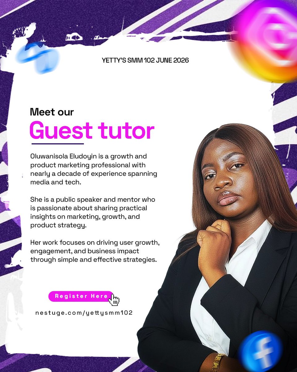 yetunede's tweet photo. Tutors are ready ✅

Registration closes tomorrow ✅

You can still secure a slot here: 

https://t.co/foZDaVLSDK

See you in class 💜 https://t.co/6qtA401bXC