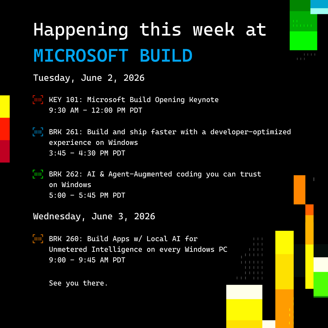 Windows Developer tweet media
