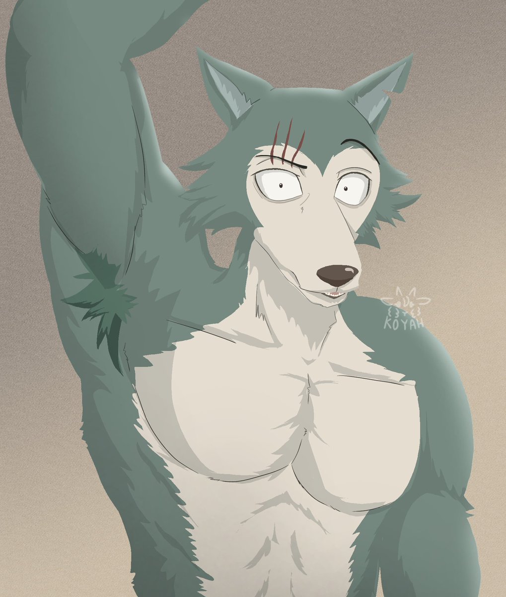 Koyah_DoeRibs's tweet photo. Uhh... Like.. that? 🐺💚
#BEASTARS https://t.co/YuR5S4UfDt