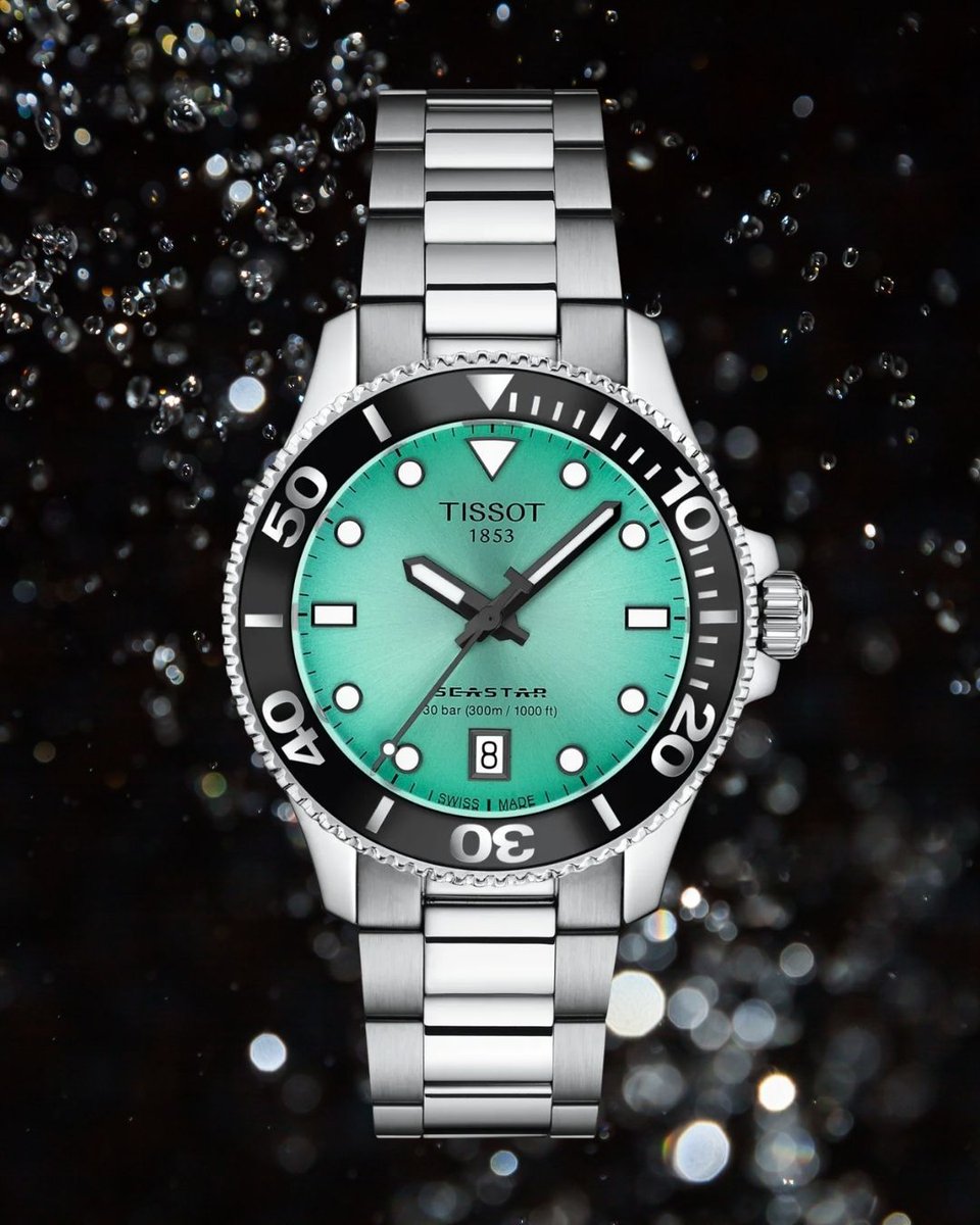 abtsaat's tweet photo. Tissot Seastar Kadın Kol Saati, sportif şıklığı zarif detaylarla bir araya getiren modern bir dalış saati modelidir. 

Link:https://t.co/UPYN7eCkO5 

#abt #abtsaat #Tissot https://t.co/EKjHPdAEi9