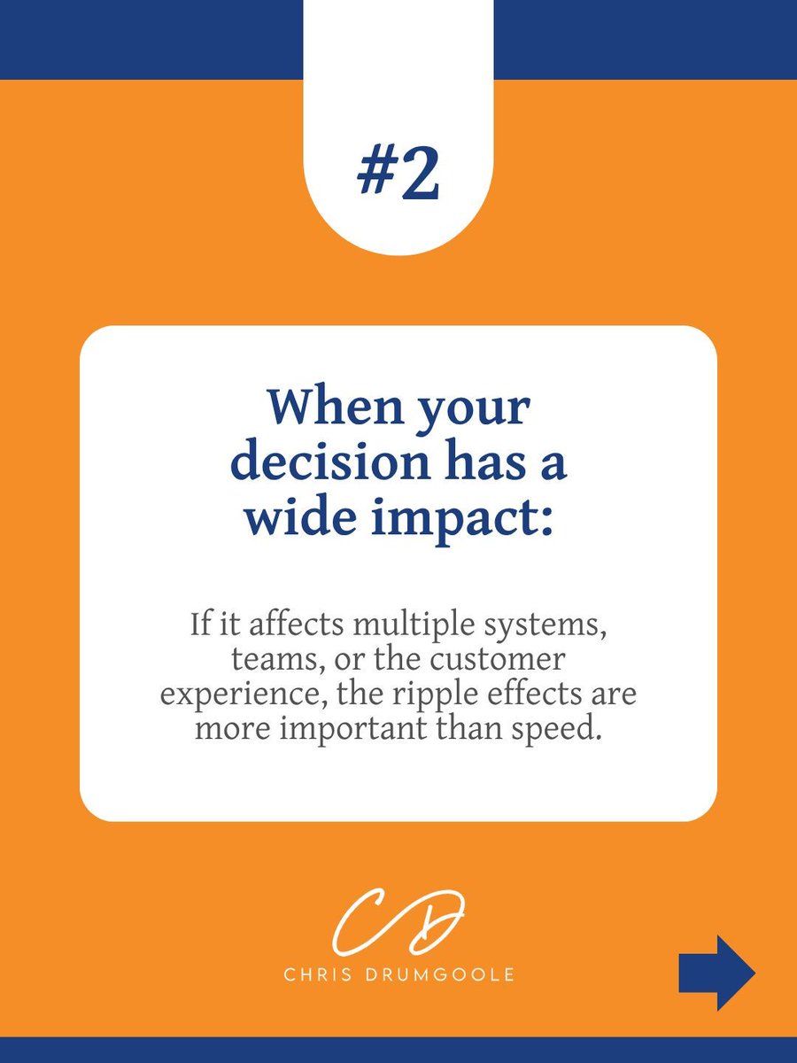 cdrumgoole's tweet photo. Speed is an advantage until it isn’t. I’ve seen leaders move too fast &amp; create problems that are hard to unwind. The best know when to slow down, ask better questions &amp; get clarity. Are you moving fast because it’s right, or because it’s easier? #AIStrategy #TechInvestments #CIO https://t.co/2fdkTdbKCp