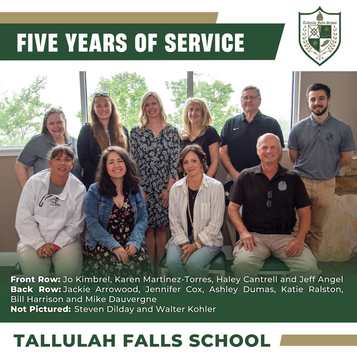 TFS1909's tweet photo. This year, we recognized 21 faculty and staff members for their years of dedicated service here at TFS. Their commitment, care, and contributions have helped shape students' lives and strengthen our community. Thank you for all you do. We are grateful for each of you. https://t.co/RdLhntmPeD