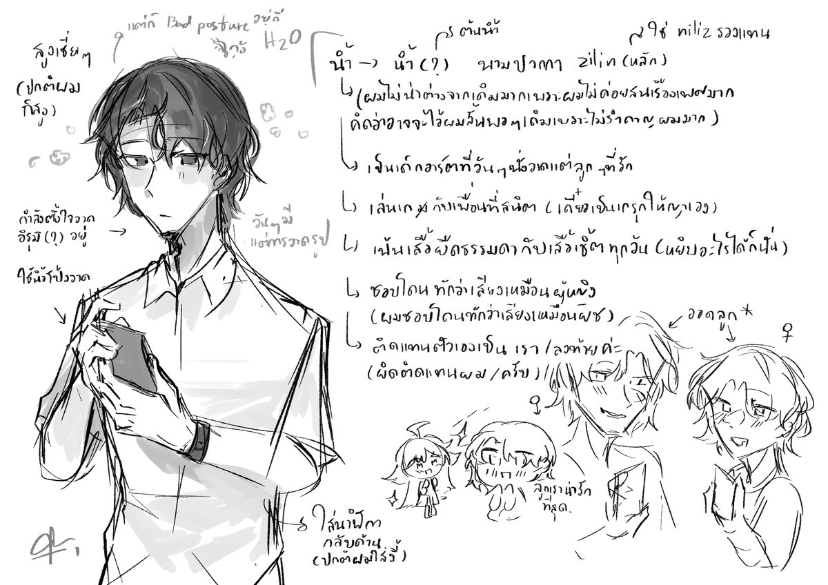 niliz__0's tweet photo. #วาดตัวเองแบบสลับเพศ
ทุกคนอยากรู้จักน้ำ(?) มั้ยครับ-- มาช้าแต่มานะ 😔✨ https://t.co/MiOyWXC6JJ