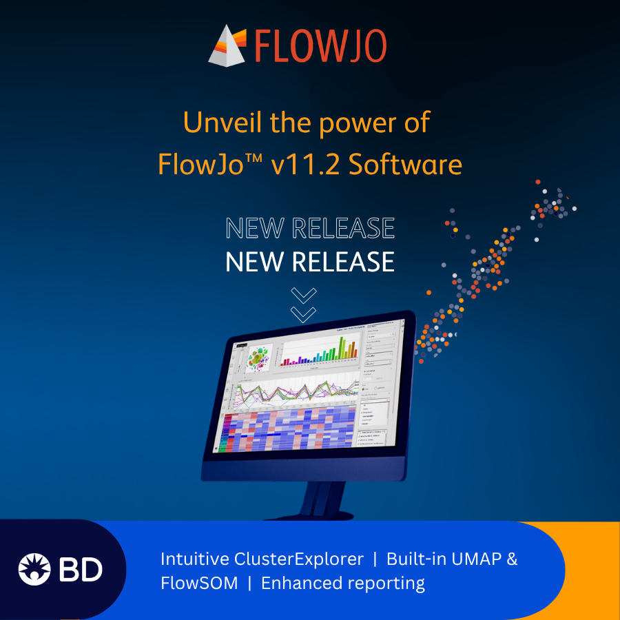 FlowJoNow's tweet photo. Your data has more to say. Now it’s easier to see it.
With FlowJo™ v11.2 explore clusters visually and intuitively for deeper insights.
Leverage powerful built -in tools like UMAP, FlowSOM directly in your workflow and create more impactful reports.

 https://t.co/qTKkIKdDmr https://t.co/i32xKUkdiX