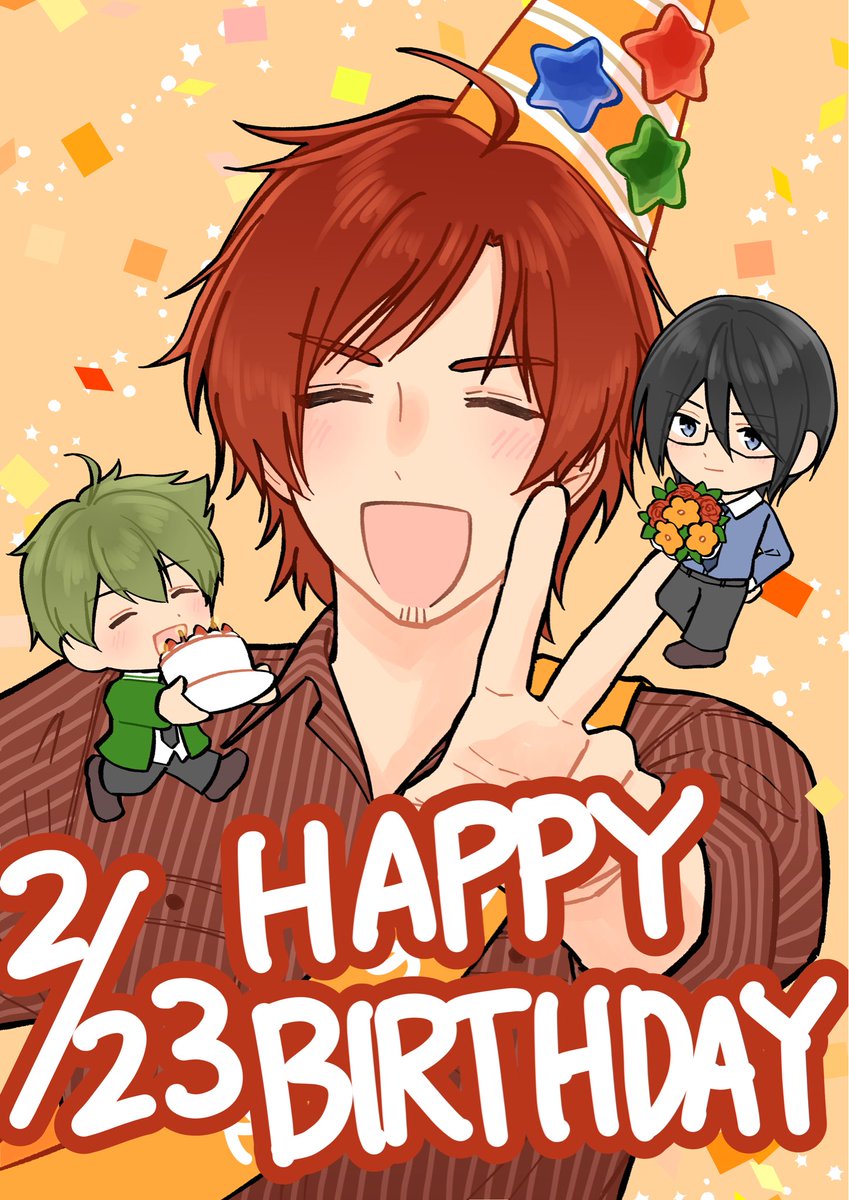 PtouPkon's tweet photo. 今年のドラスタ誕生日絵まとめ🐬⚖️✈️
ドラスタ……好きだ…… https://t.co/RvG5af0mwV