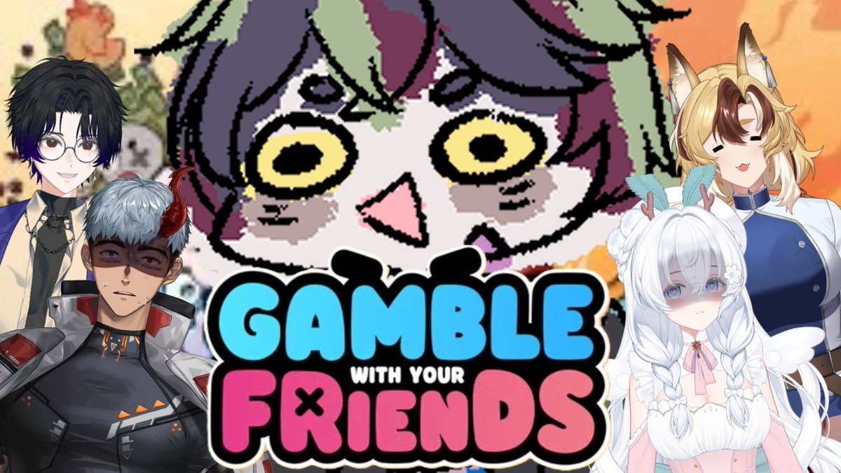 viikaVT's tweet photo. WE ARE GAMBLING OUR LIVES AWAY !!

I'm playing Gambling with friends w/ @RyouKamao_ @TokieShepherdVT @mibuns @Cursiffe 

Check us out on the purple site at 10PM EST https://t.co/WAXbNA4jXa