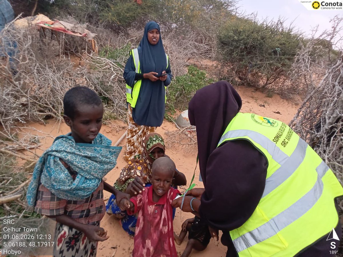 SRC_Reliefteam's tweet photo. SRC team leading and participating mass MUAC in Haradheere and Ceelhuur of Hobyo, visiting in rural and urban area the malnourished children are getting higher then expected  thanks to @unicefsomalia @Nutrition_Som #massmuac https://t.co/1Ic62NoI4y