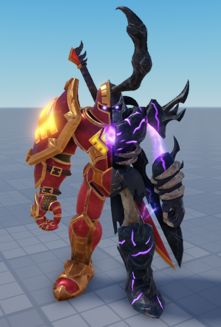 PurpleCorporat's tweet photo. Welcome the Korblox Pactbreaker. https://t.co/lXmwv79ueh