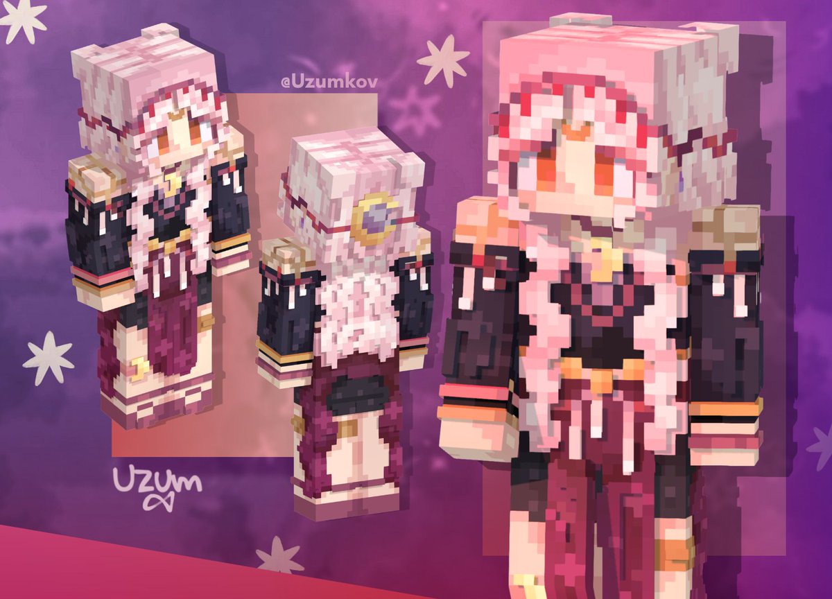 Uzumkov's tweet photo. C0mm de skin 128px para @yasmiiinis pro Ravencove!💜
Sempre uma querida e sempre com muitta criatividade, fico feliz de ter dado vida a essa cubita junto da minha erma @AnnjuSoline!! (postei a da Jinki também!) https://t.co/VqSIfNiULX