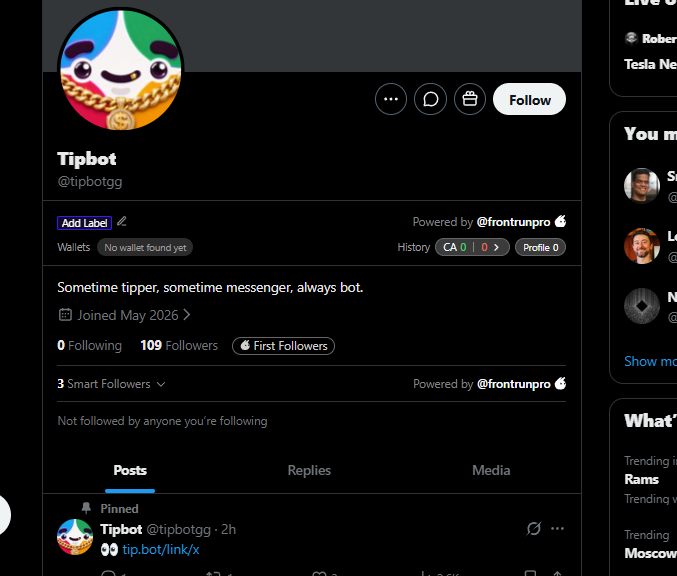 Ni99errrr's tweet photo. Someone just introduced a X bot which allows you to send cryptocurrency through X People are tagging it and asking to send money???? 
https://t.co/lRwnVqXZH2 https://t.co/sodJhuFBth