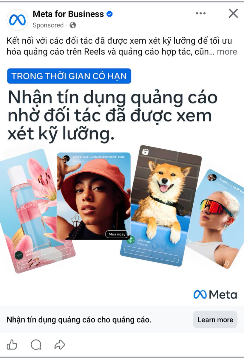 barriesmithii's tweet photo. Meta Ads aren't very good at Meta Ads... I only speak English fluently, live in England and haven't been abroad recently... https://t.co/mo6ixYQQQG