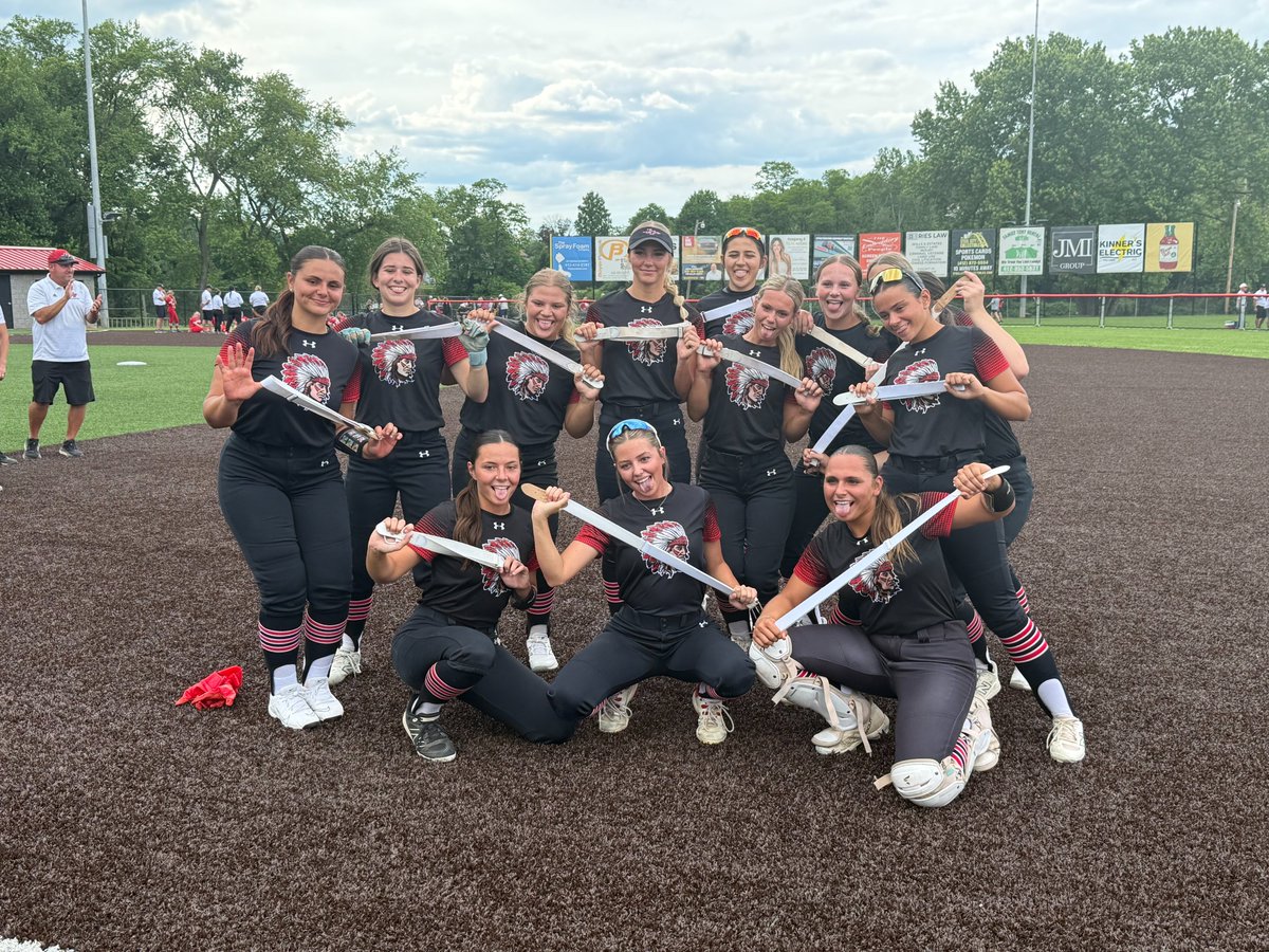 EFSDWarriors's tweet photo. We're moving on in the PIAA playoffs! EF Softball topped Bellefonte this evening at Boston Ballfield by a score of 12-2. EF scored 6 runs in the bottom of the 5th, with a 3-run home run by pitcher Berlyn Holibaugh forcing the game to a close. https://t.co/ezqMVCAYEc