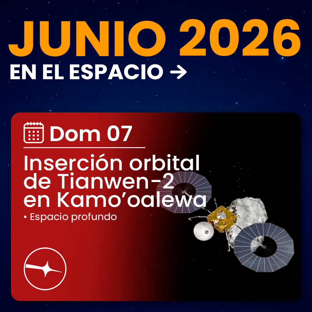 FronteraSpacial's tweet photo. JUNIO 2026 llega con estos eventos espaciales: será un mes relativamente tranquilo, con China realizando lo más relevante en el espacio profundo 🛰️🪨 https://t.co/8xUy2vDwb3