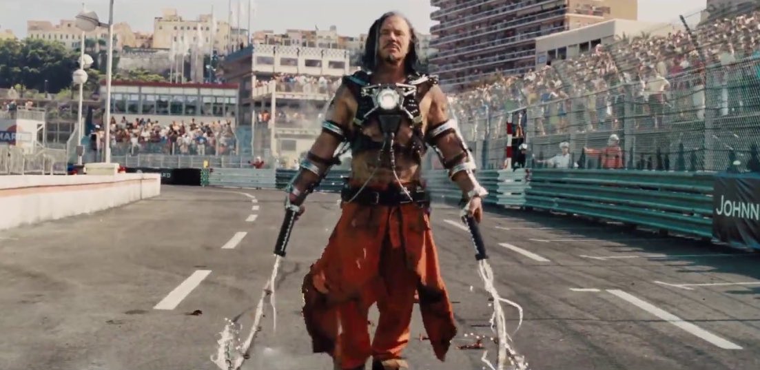 Abs_AMR14's tweet photo. Yearly reminder Tony Stark has raced in Monaco and it was BONKERS https://t.co/PPyffDtlaz
