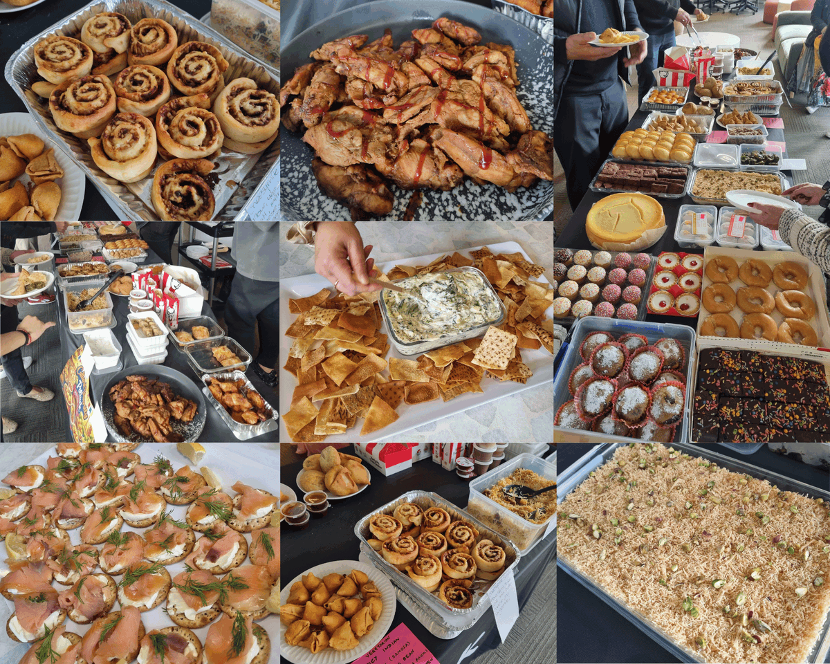 StartekAU's tweet photo. Celebrated Culture Day with an amazing office potluck 🌍✨ So many delicious dishes from around the world and loved seeing everyone in traditional attire! Proud to be part of such a diverse and inclusive team!

#CultureDay #DiversityAndInclusion #CelebrateDiversity https://t.co/ZlHbJpHfpn