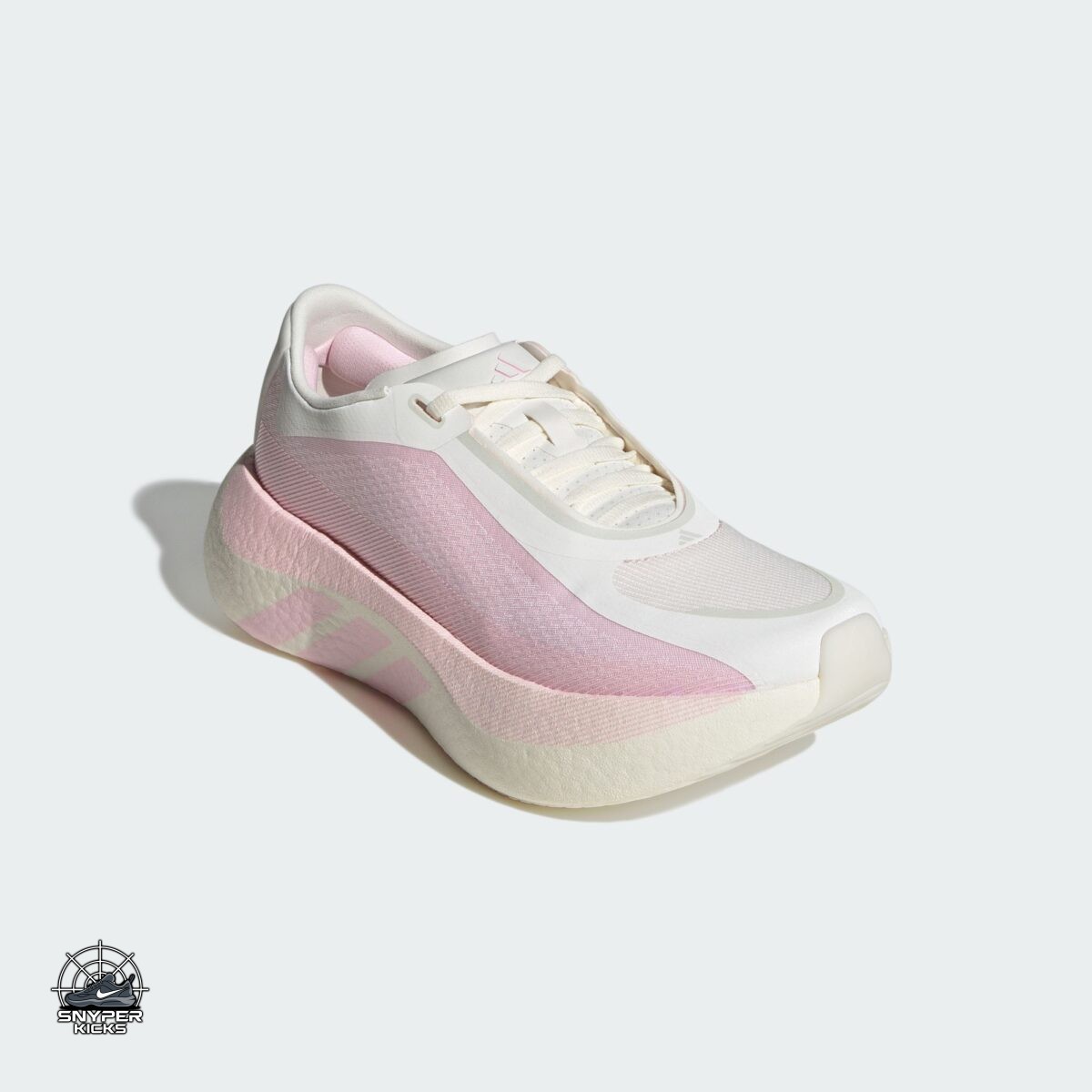SnyperKicks's tweet photo. adidas Hyperboost Edge WMNS "Clear Pink"
Colorway: Off White/Clear Pink/Clear Pink
Style Number: 
Release Date: June 1, 2026
Price: $200
#ClearPink #adidas #hyperboost #edge https://t.co/28CVqJDOJP