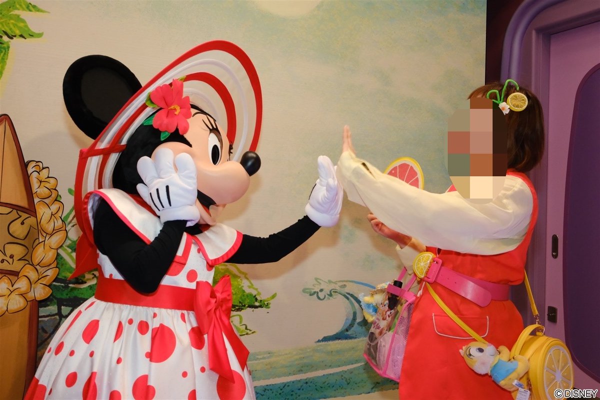 disney_rio's tweet photo. 改めて昨日はヴァネパルクラリスバウンドでした。

暑かったけど
クラリスにもミニーちゃんも素敵ね！って褒めてもらえて、美味しいご飯食べて、パレードも全部見れて楽しかったー✨️ https://t.co/whcqJc72kU