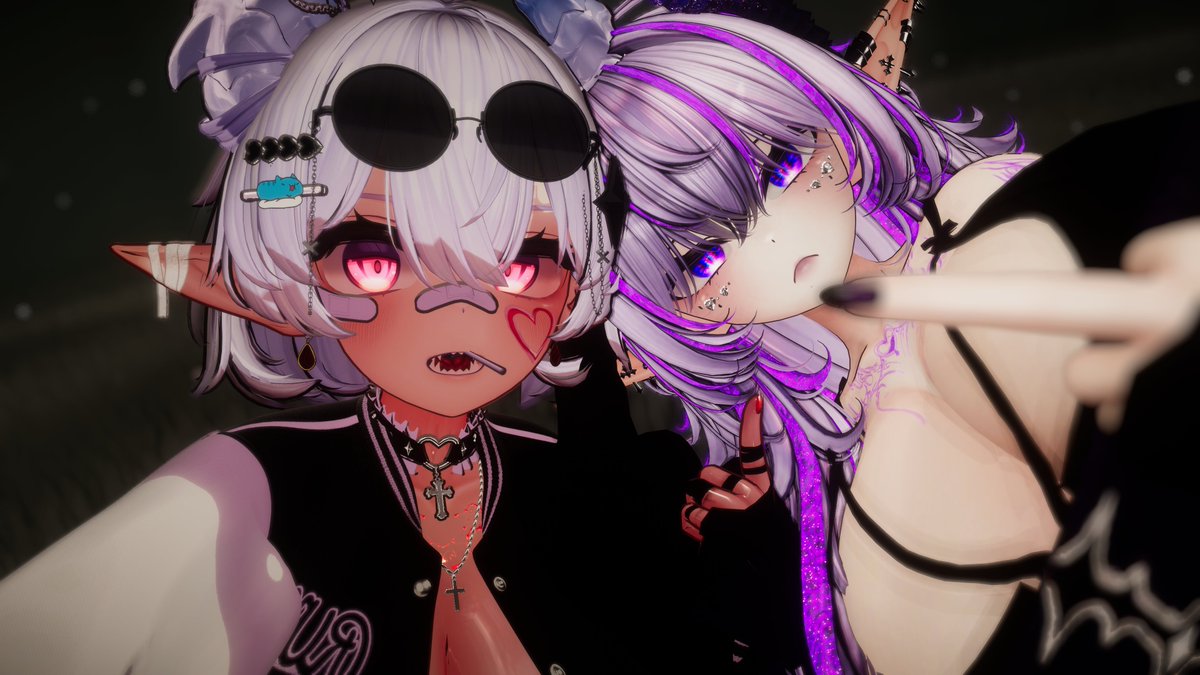 Pax_does_VR's tweet photo. "How far can I spread my legs" - @Bel_flagon first day of 🏳️‍🌈 month lmao https://t.co/aVJ4BkVmq5