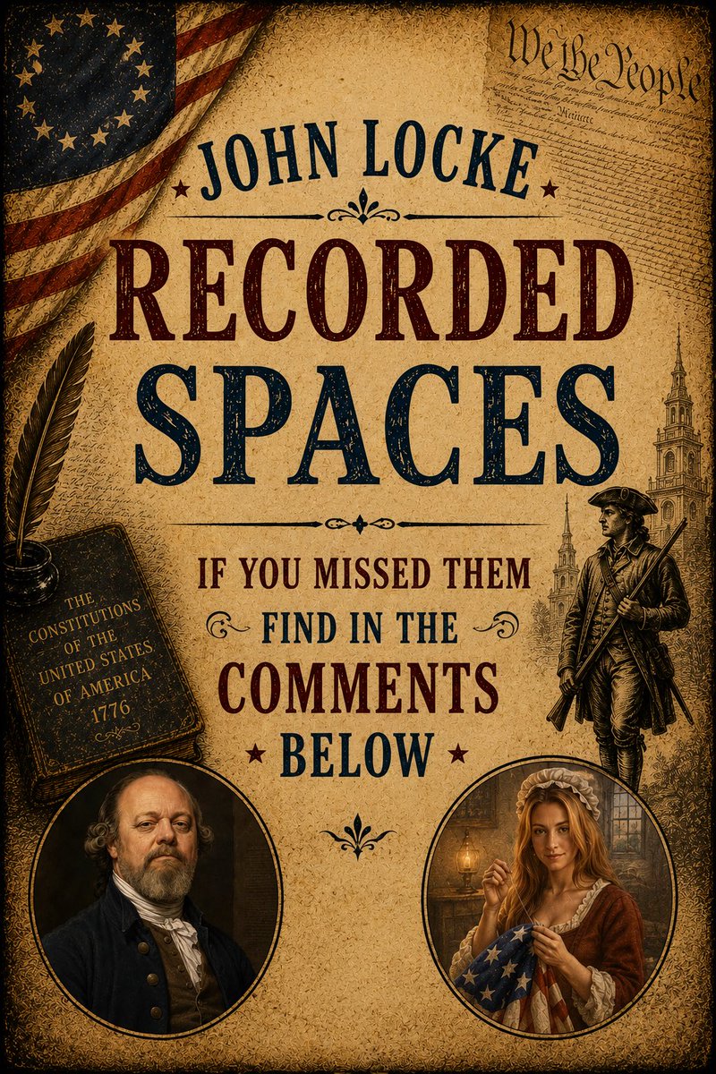 gdaughtermorris's tweet photo. Here is our x space series on John Locke’s two treatises of government. For anyone that has missed the lives and or need to catch up , this post is for you. 

Each space is in the comments below are the recording for each space. https://t.co/egDNfRU7UX
