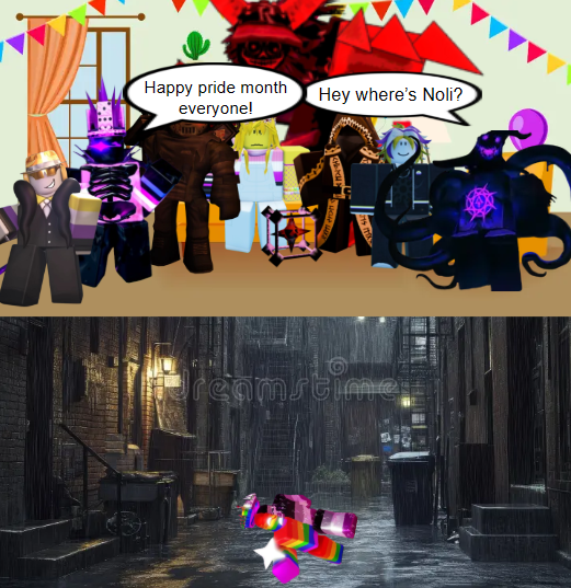Player6420's tweet photo. My contribution to pride month, or something like that.

#forsaken #forsakenroblox https://t.co/27F1om6DCY