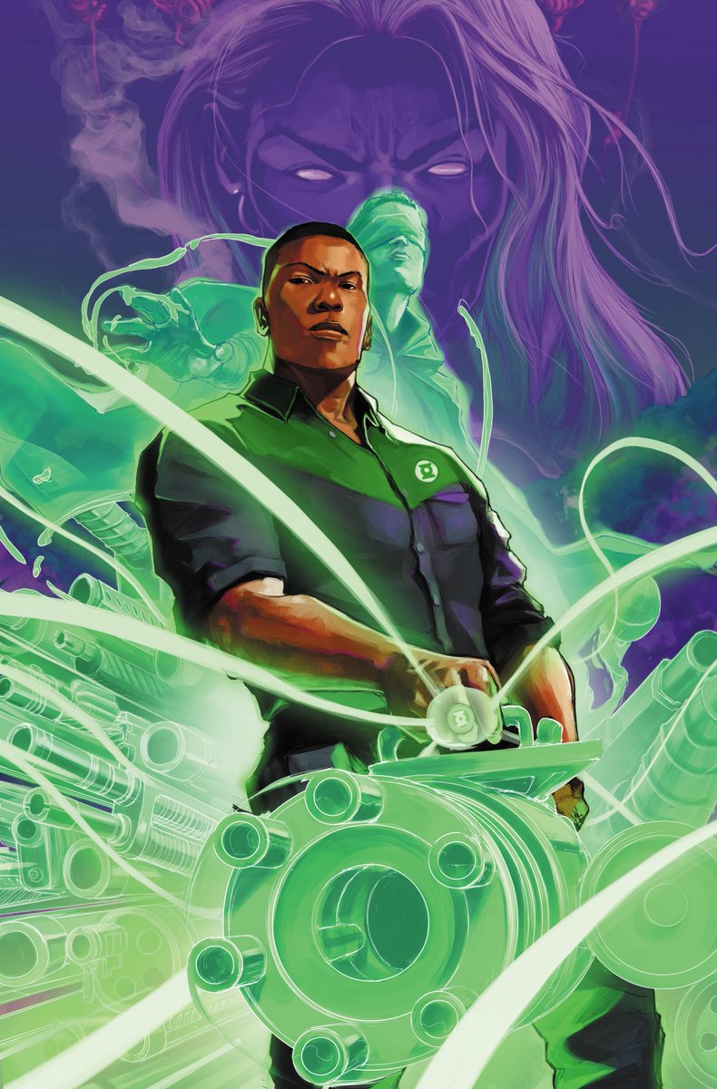 ComicsLeagueJT's tweet photo. Fun fact, Green Lantern War Journal was announced as an ongoing series but got canceled at 12 issues due to a lack of readership. So the whole "2100 days without a black led ongoing" is a lie. Maybe the people behind this hashtag campaign should have done actual research.

#DCComics