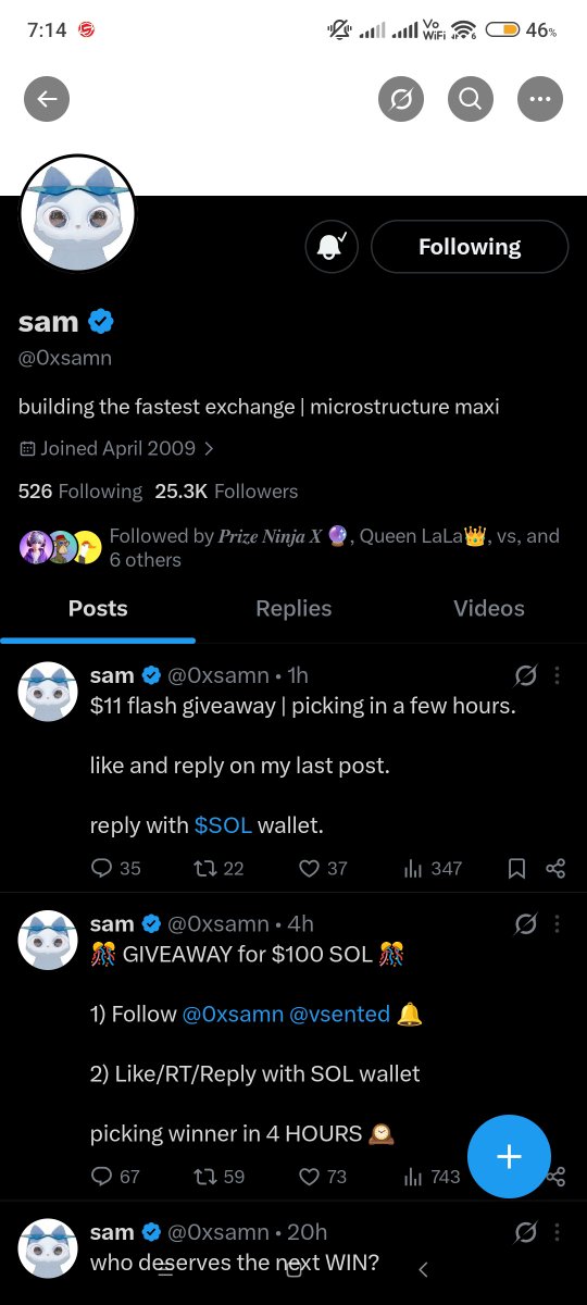 untruetruthtake's tweet photo. @vsented @0xsamn You guys are always connected together. Bros maybe? 🧐 

2PSfd2fgr2MGRBDTnCXixX9FWDirkdiXuLMMgZwa3i7V https://t.co/lfS59L0ZRk