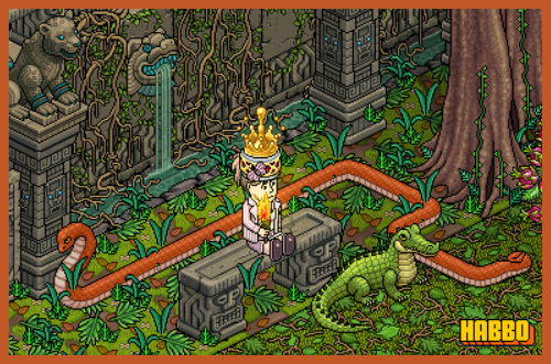 RitSims's tweet photo. Habbo na Selva! kkk 🐍🐊🐍
@Habbo @HabboPTBR #Habbo https://t.co/09ERdbOcD0