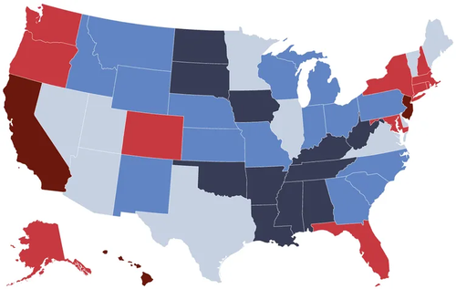 HerrCapital's tweet photo. A new Investopedia analysis shows the average cost of a comfortable retirement in every state, along with the savings needed to afford it. https://t.co/GBufbjJDkY https://t.co/w0lCBW5t8V