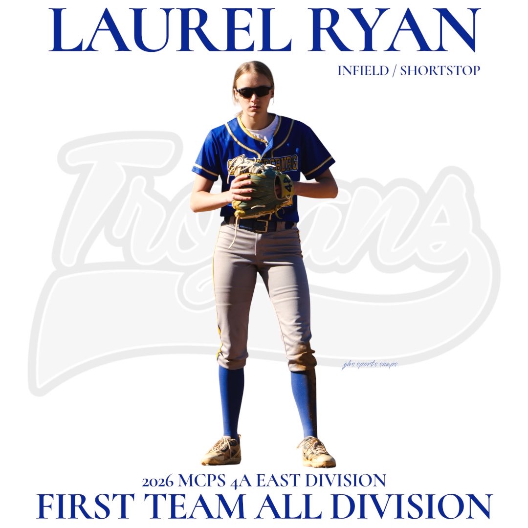 GburgAthletics's tweet photo. Congrats to Laurel for making first team all division! Great job 

Go Trojans! https://t.co/n8hR6LQxcW