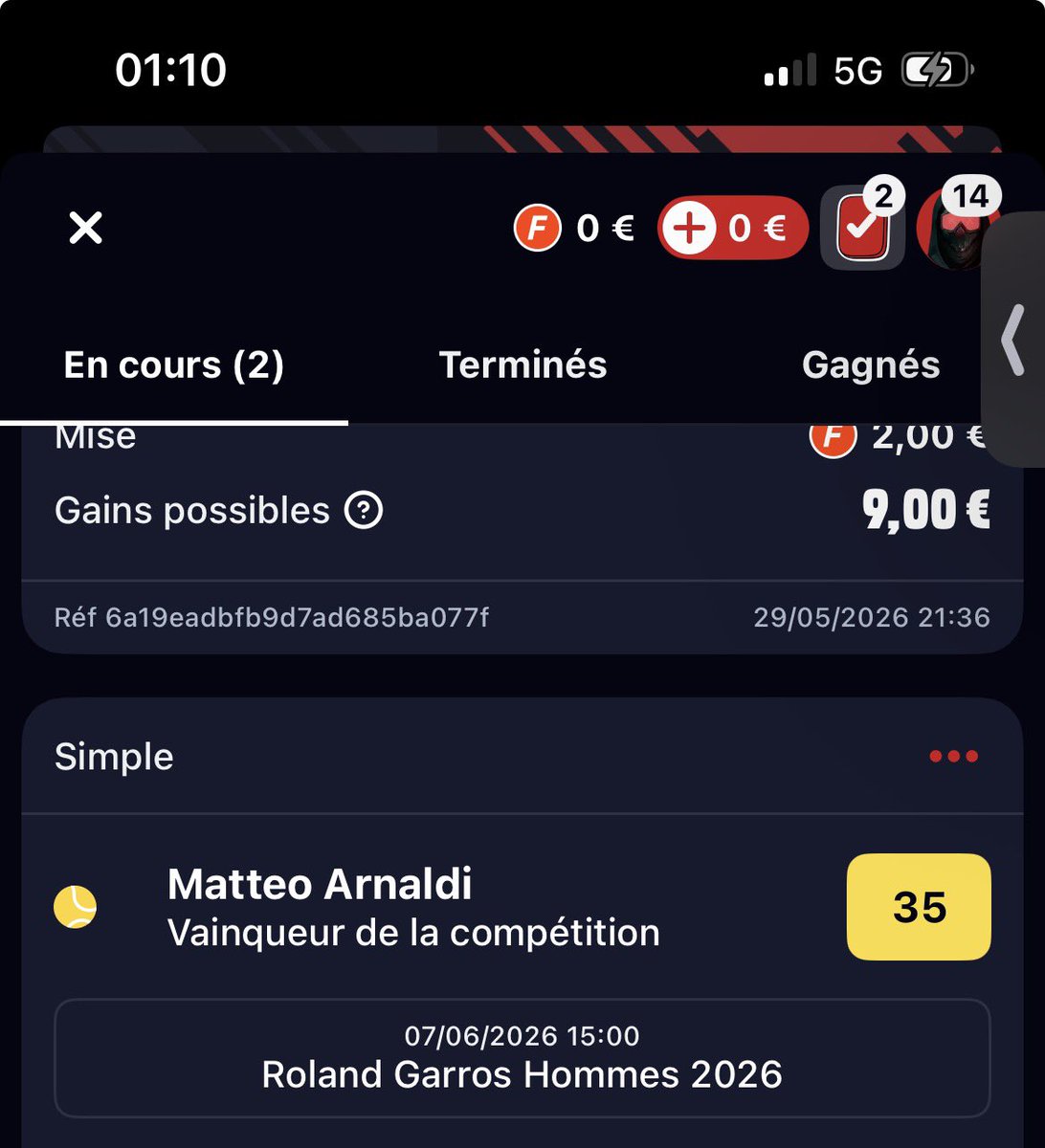 Matizinho7's tweet photo. @RemeliTennis La côte sentit après la défaite de Sinner il va le faire je vous le dis https://t.co/1MC6BIAUGC