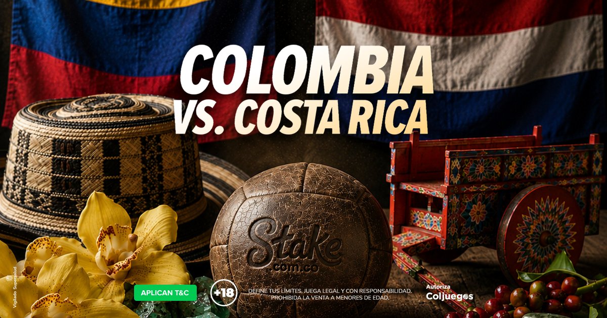 StakeColombia's tweet photo. 🚨🇨🇴 ¡GOOOOOOOL DE COLOMBIA! 🇨🇴🚨
⚽ ¡La Tricolor pega primero!
🔥 Colombia encuentra el premio y desata la alegría de toda la hinchada.
🇨🇴💛💙❤️ ¡VAMOS COLOMBIA!
#Colombia #VamosColombia #GolDeColombia #Tricolor #Freebet #LivePosting #Fútbol https://t.co/lBlwboXqdV