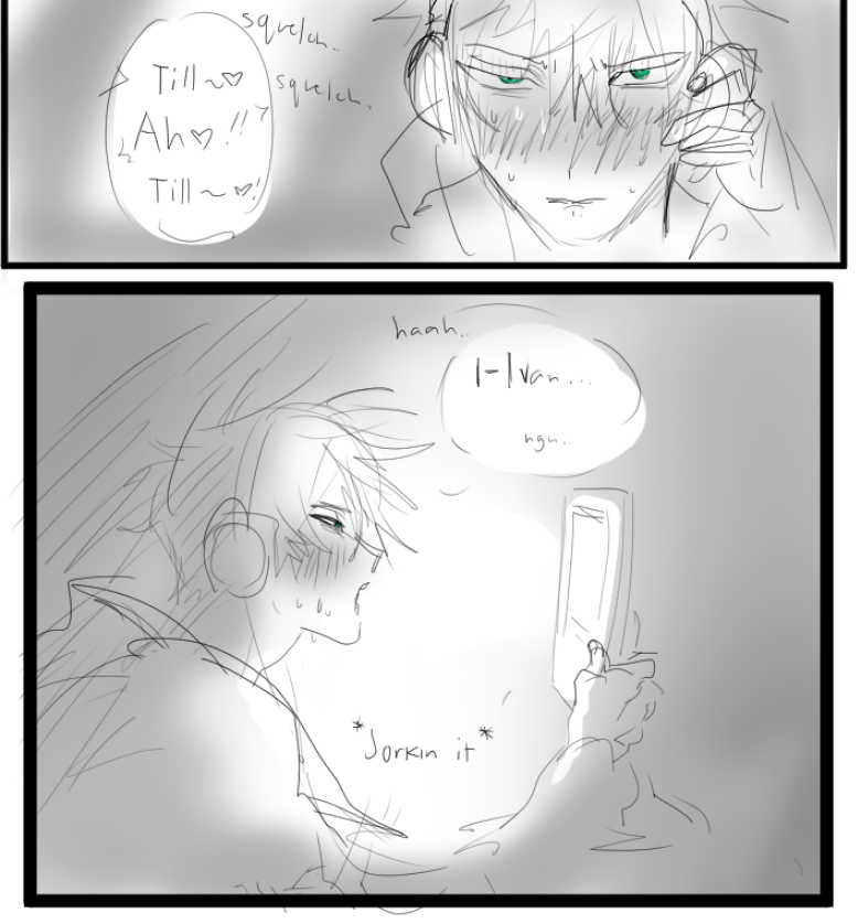 handji_kyle's tweet photo. @tiivweek  #tiivweek2026⚠️stalking/hidden camera

heh till is a lil creeper but ivan is a weirdo >: J

supposedly day 2 but i didnt wanna post on that day lol https://t.co/JHFdD9XboV