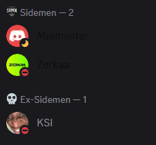 LD8's tweet photo. had to change his role in the sidemen discord :\ https://t.co/MHVEEIa0J8
