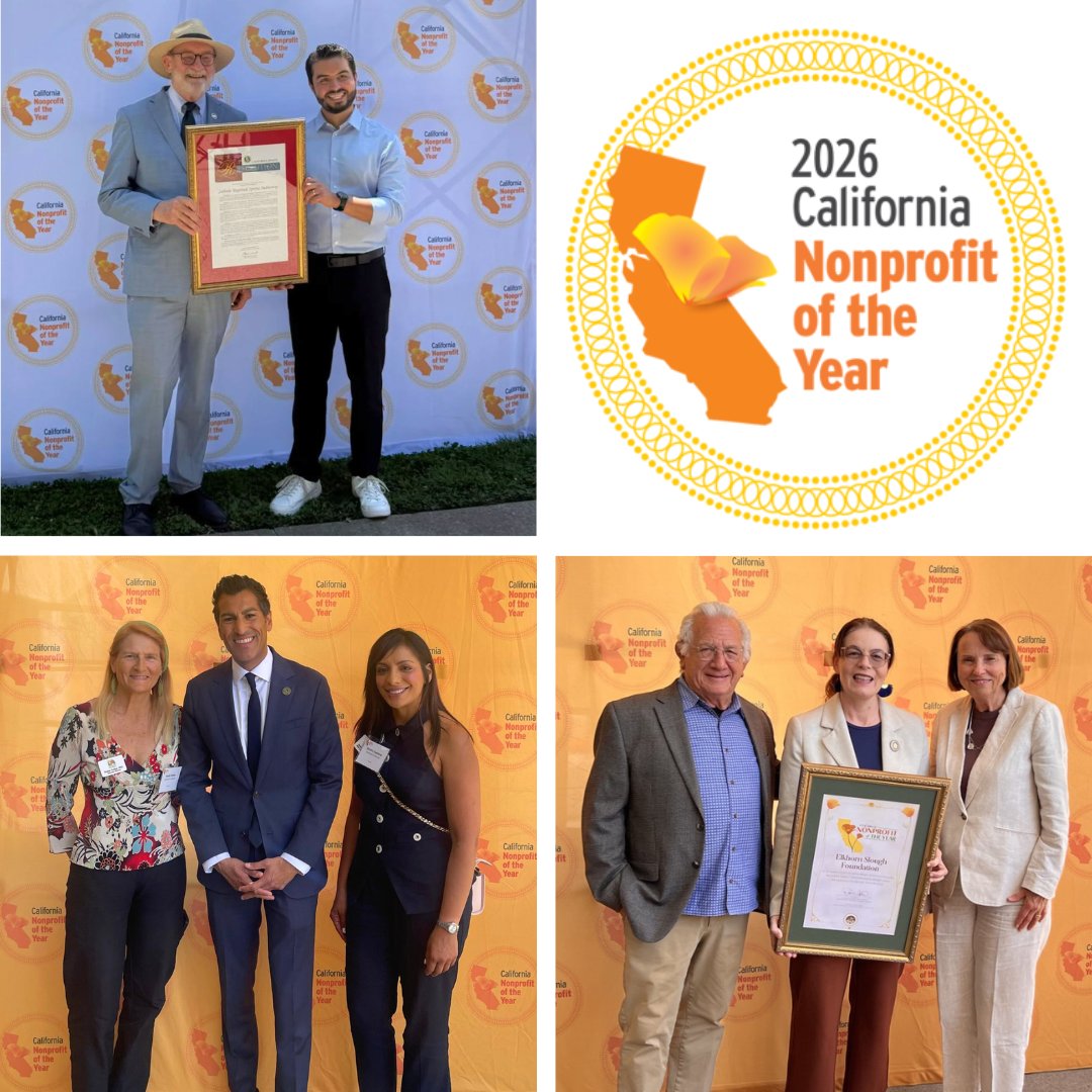 cfmco's tweet photo. @cfmco and the CNE send our partners at Salinas Regional Sports Authority, Everyone’s Harvest and Elkhorn Slough Foundation congratulations on their recognition as 2026 Nonprofit of the Year in their districts. Thank you for making a meaningful difference in our communities! https://t.co/8yBNcMWsvy