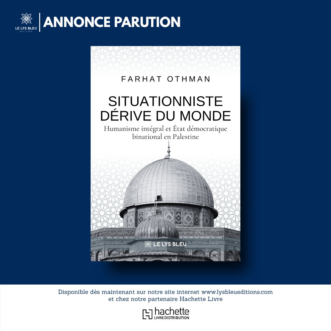 Fothmann's tweet photo. Oser aller au-delà de l'utopie pour sortir de l'actuelle criminelle dystopie : Palesraël ou Isralestine, l'État démocratique binational en Palestine ! !
@lelysbleueditions
@Librairie Le Livre Libre https://t.co/Mh6CKOTi3R