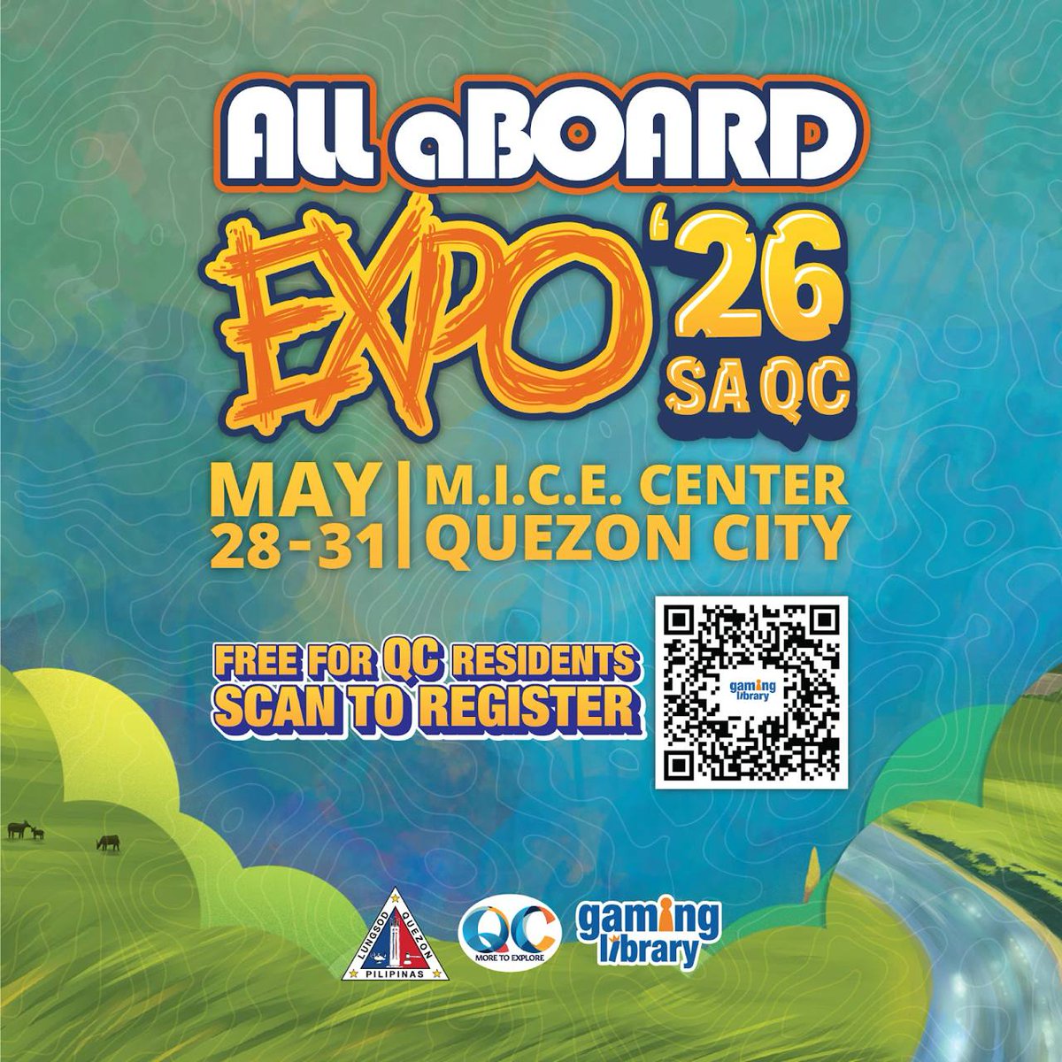 solis_studio's tweet photo. Solis Game Studio will be at the All Aboard Expo in the Philippines! This show is partnered directly with  Quezon City and is the biggest tabletop show in the region!
Visit us and be among the first to play Six Sided Seas. Happening May 28th - 31st! https://t.co/o3LOZUXFmY