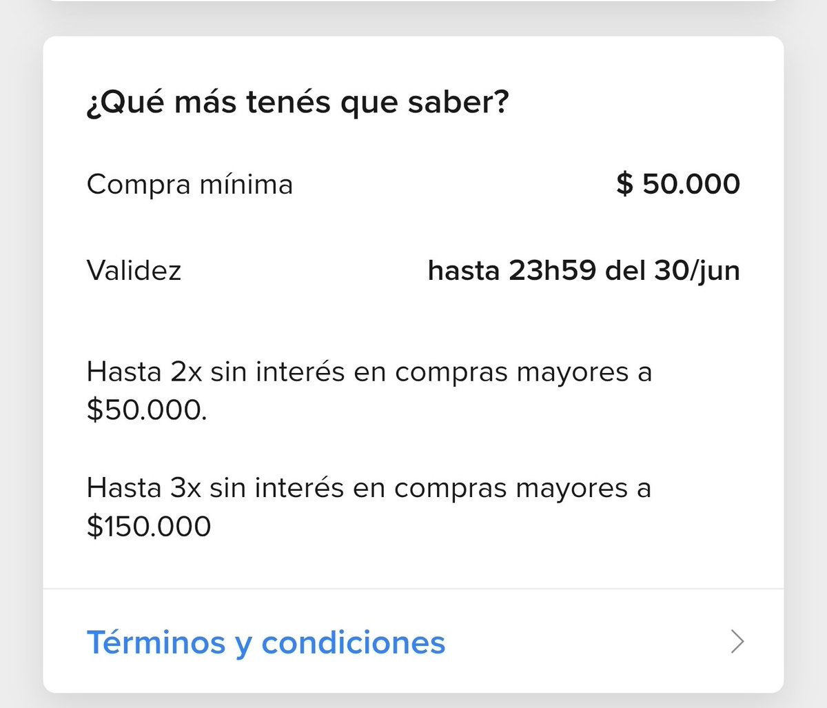 amigokin's tweet photo. @leanmarc @SirChandlerBlog @Mercadolibre @mercadopago Acá está la respuesta. Ahora subieron el mínimo a 150k para que te subsidien esa 3 cuotas extra. https://t.co/lrqhdZJ0Lq