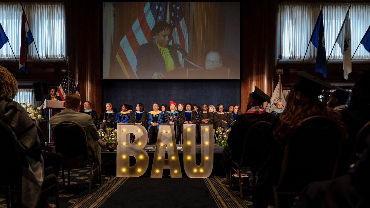 bauintdc's tweet photo. Professional highlights from our 2026 Commencement Ceremony 🎓 
A lasting reflection of a remarkable day #baudc #classof2026 https://t.co/14sjSdz5pG