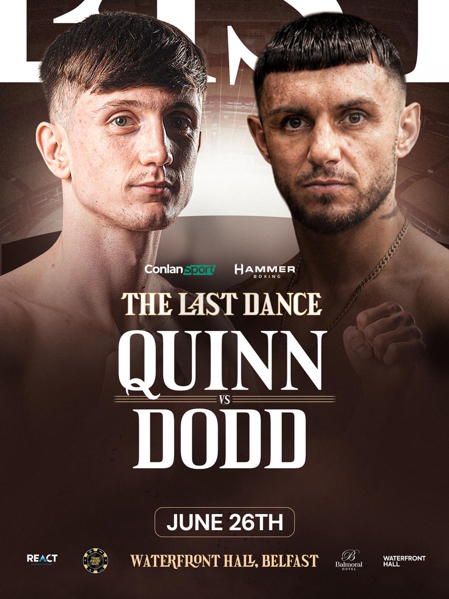 AlexRutter2's tweet photo. UNFINISHED BUSINESS for undefeated Jake Dodd as he steps up again to face Connor Quinn in Belfast https://t.co/MLhRN3O2dt