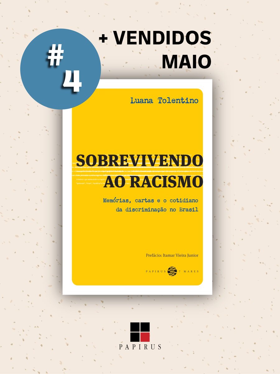 PapirusEditora's tweet photo. Mais vendidos da Papirus em maio! #conheçaeleia https://t.co/BchoKePhKC