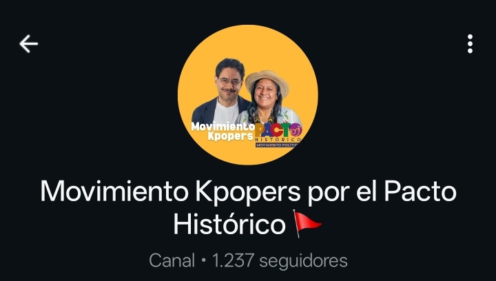 liszyws8's tweet photo. El canal ya cuenta con más de Mil seguidores, sigan uniéndose y apoyemos este movimiento por nuestro país 💜
 https://t.co/h11PPkhpBv

#KpopersConIvan #IvanCepedaPresidente #KpopersConElPacto https://t.co/R5trcZfMaj
