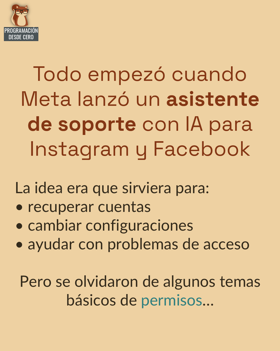 Programacion_0's tweet photo. Sin grandes estrategias de hacking y solo hablándole amablemente al chatbot, lograron hacerse con muchas cuentas valiosas de Instagram.

Link al blog: https://t.co/zN2LcDW1M3

#instagram #meta #seguridadinformatica #inteligenciaArtificial https://t.co/xTOBssyelT