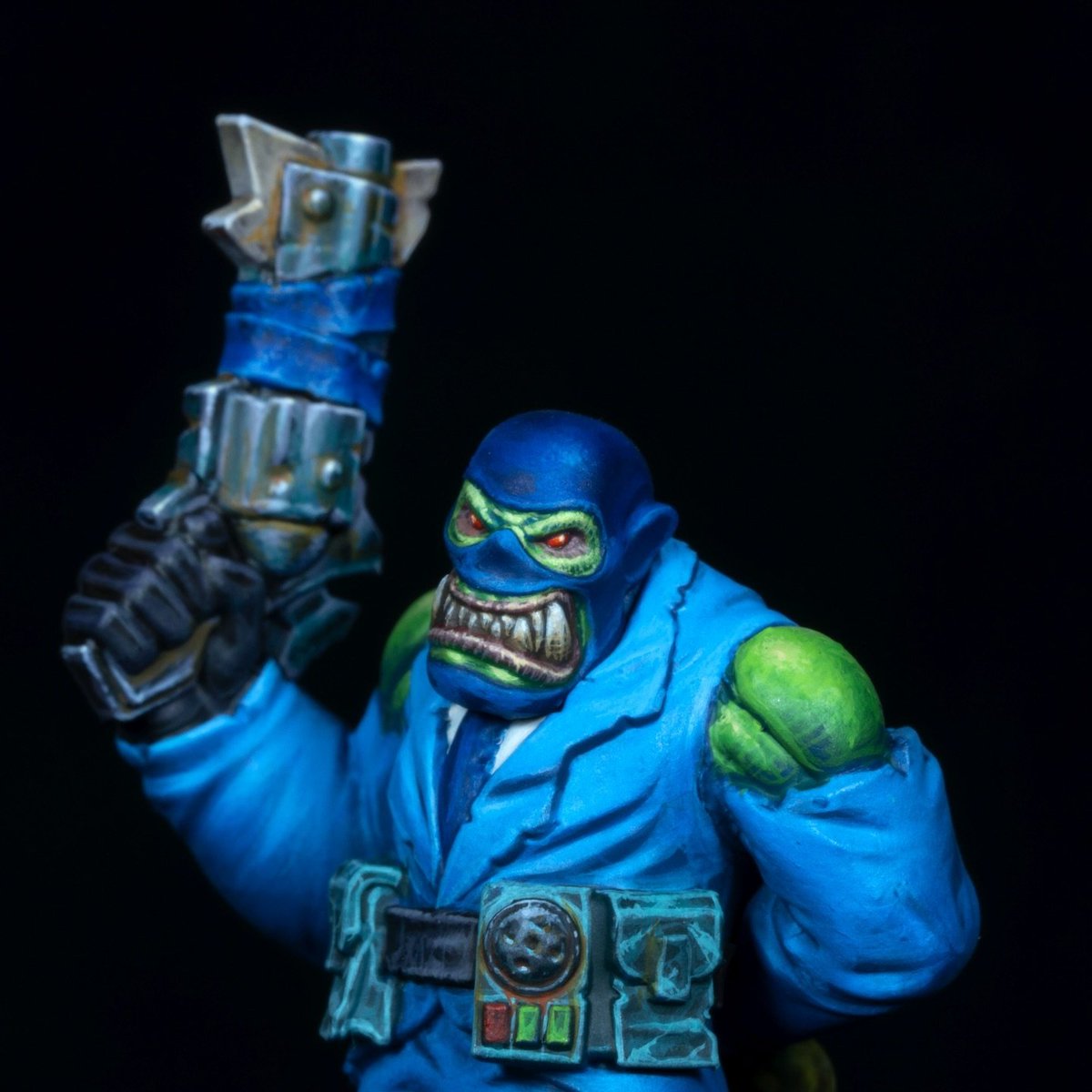 station_forge's tweet photo. Orkaz Spy ready for some action from our Orkaz Team fighters kit
Printed and painted by amazing Julián David!

#miniature #paintingminiatures #wargaming #ork #ttrpg #stl #3dprinting https://t.co/Zn5EqhwaxZ
